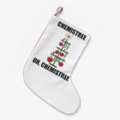 Oh Chemistree Kerstchemieleraar  Kleine Kerstsok (Voorkant (Hangend))