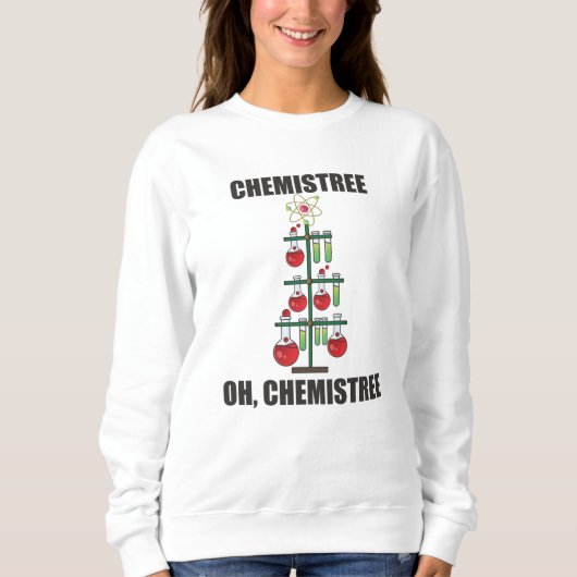 Oh Chemistree Kerstchemieleraar Trui (Voorkant)