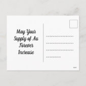 Oh chemistree - lelijke kerstkeuken voor chemicus feestdagenkaart (Achterkant)