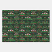 Oh chemistree - lelijke kerstkeuken voor chemicus inpakpapier vel (Voorkant 2)