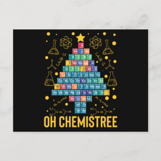Oh Chemistree Science kerstboomchemie Briefkaart