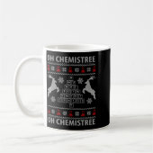 Oh Chemistree Ugly Christmas Sweater Science Stude Koffiemok (Links)