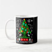 Oh Chemistree Wetenschapper Chemische Kerstmis Xma Koffiemok (Links)