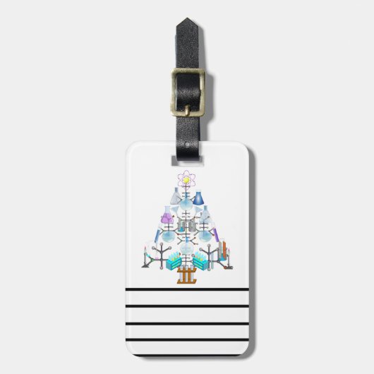 Oh Chemistry, Oh Chemist Tree Bagagelabel (Voorkant verticaal)