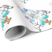 Oh Chemistry, Oh Chemist Tree Cadeaupapier (Rol Hoek)