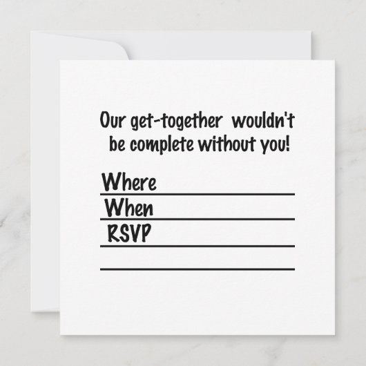 Oh Chemistry, Oh Chemist Tree Kaart (Achterkant)