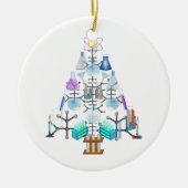 Oh Chemistry, Oh Chemist Tree Keramisch Ornament (Voorkant)