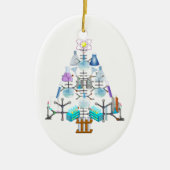 Oh Chemistry, Oh Chemist Tree Keramisch Ornament (Voorkant)