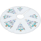 Oh Chemistry, Oh Chemist Tree Kerstboom Rok (Gekanteld)