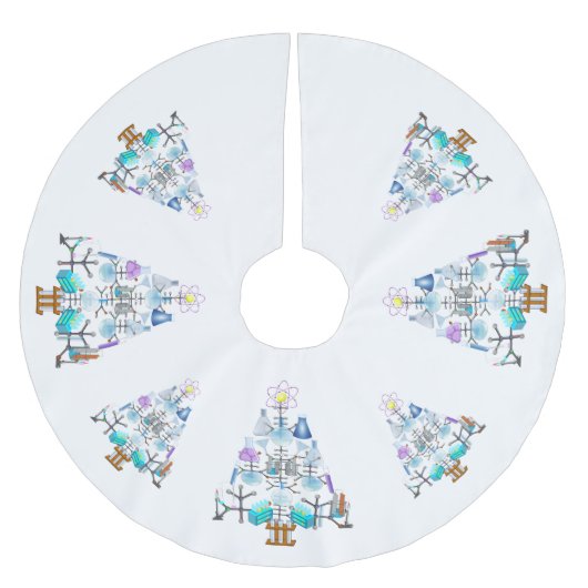 Oh Chemistry, Oh Chemist Tree Kerstboom Rok (Voorkant)
