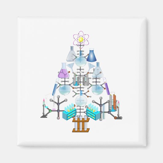 Oh Chemistry, Oh Chemist Tree Magneet (Voorkant)