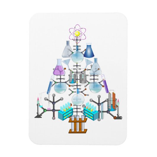 Oh Chemistry, Oh Chemist Tree Magneet (Verticaal)