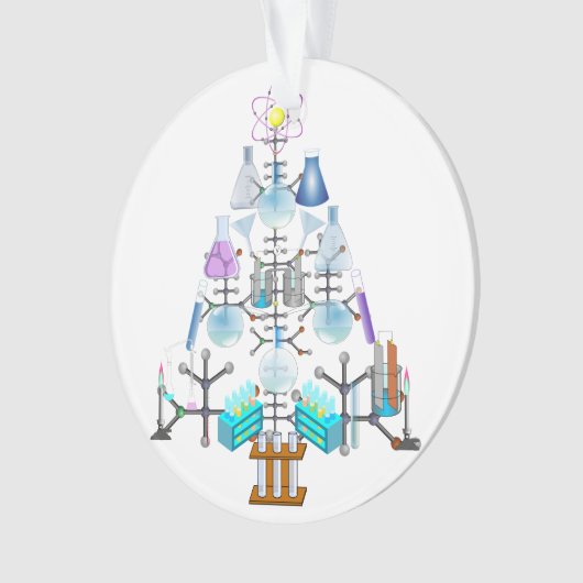 Oh Chemistry, Oh Chemist Tree Ornament (voorkant)