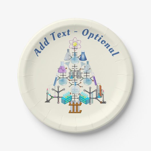 Oh Chemistry, Oh Chemist Tree Papieren Bordje (Voorkant)