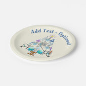 Oh Chemistry, Oh Chemist Tree Papieren Bordje (Gekanteld)