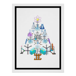 Oh Chemistry, Oh Chemist Tree Perfect Poster