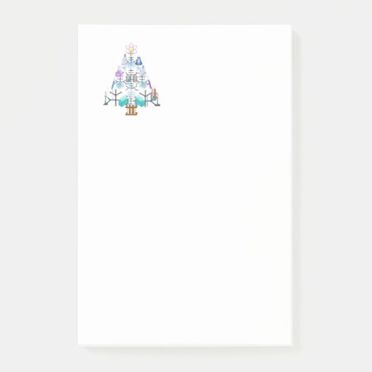 Oh Chemistry, Oh Chemist Tree Post-it® Notes (Voorkant)