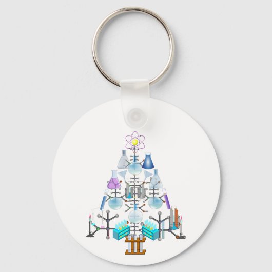 Oh Chemistry, Oh Chemist Tree Sleutelhanger (Voorkant)