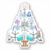 Oh Chemistry, Oh Chemist Tree Sticker (Voorkant)