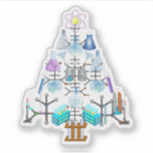 Oh Chemistry, Oh Chemist Tree Sticker (Voorkant)