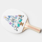 Oh Chemistry, Oh Chemist Tree Tafeltennisbatje (Zijkant)