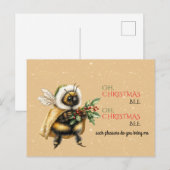 Oh, Christmas Bee, Oh, Christmas Bee Briefkaart (Voorkant / Achterkant)