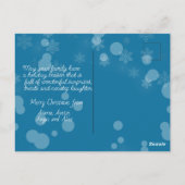 "Oh, Christmas BEE, Oh, Christmas BEE" Briefkaart (Achterkant)