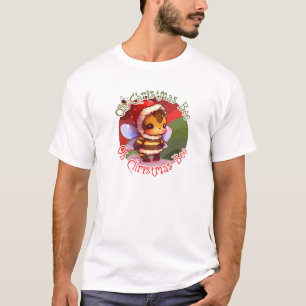Oh Christmas Bee Schattige Kawaii Xmas Bee Christm T-shirt