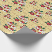 Oh Christmas Tea! Cadeaupapier (Hoek)