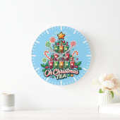 Oh Christmas Tea - Grappige Boba Bubble Tea Vakant Grote Klok (Huis)