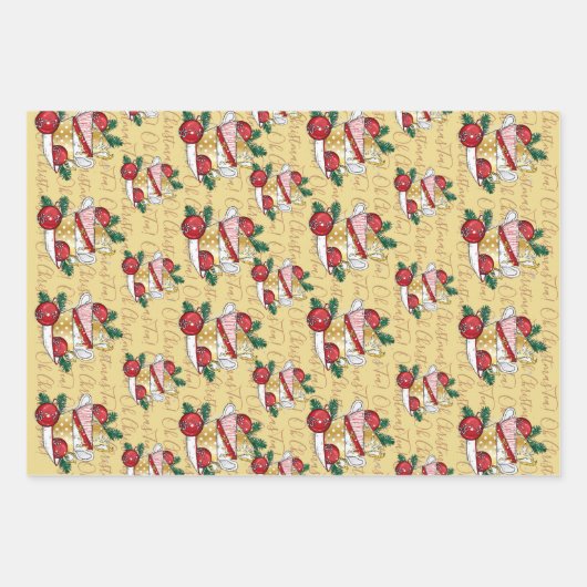 Oh Christmas Tea! Inpakpapier Vel (Voorkant 2)