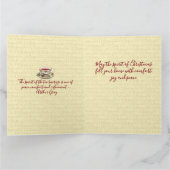 Oh Christmas Tea! Kaart (Binnen)