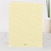 Oh Christmas Tea! Kaart (Achterkant)