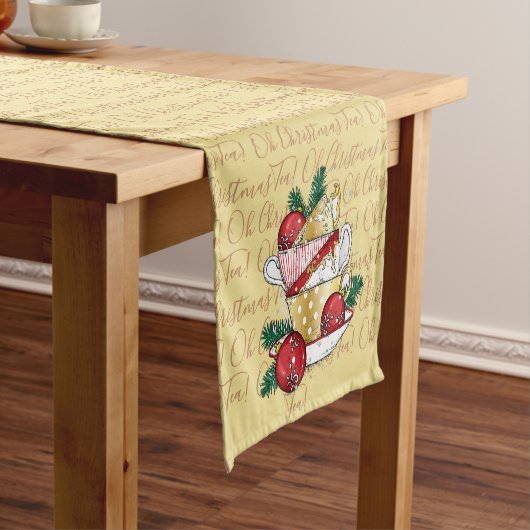 Oh Christmas Tea! Korte Tafelloper (Voorbeeld)
