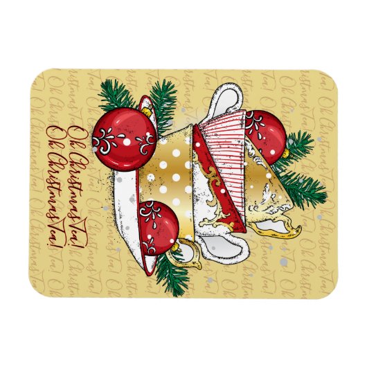 Oh Christmas Tea! Magneet (Horizontaal)