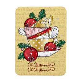Oh Christmas Tea! Magneet