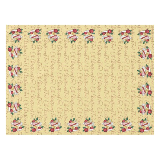 Oh Christmas Tea! Tafelkleed (Voorkant (Horizontaal))