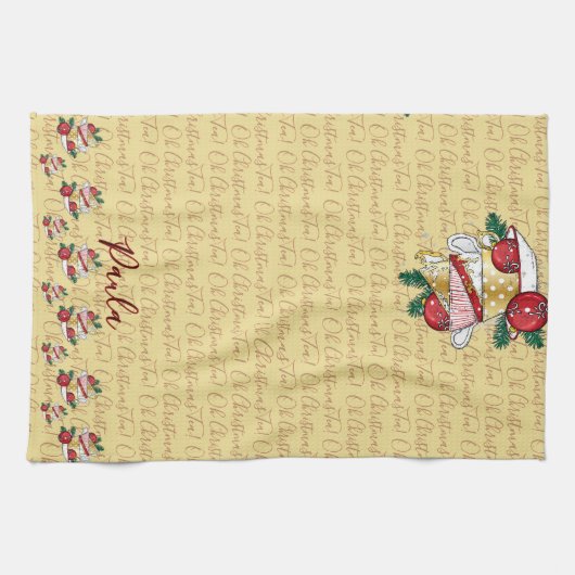 Oh Christmas Tea! Theedoek (Horizontaal)