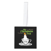 Oh Christmas Tea - Theeliefhebber Kerstvakantie Decoratie (Voorkant)