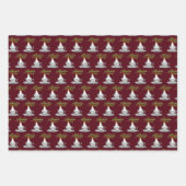 Oh Christmas Tea - Theeliefhebber Kerstvakantie Inpakpapier Vel (Voorkant 2)