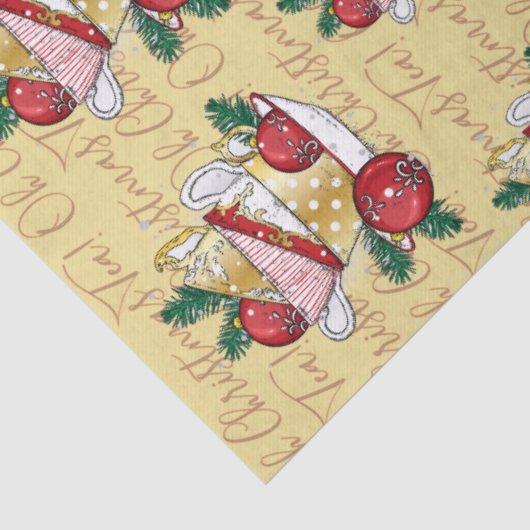 Oh Christmas Tea! Tissuepapier (Detail)