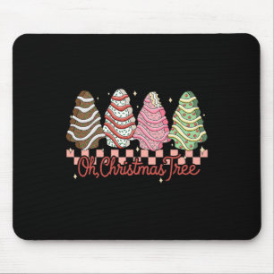 Oh Christmas Tree Cake Groovy Kerstvakantie Famili Muismat