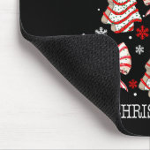 Oh Christmas Tree Cakes Debbie Becky Jen Cake Love Muismat (Hoek)