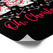 Oh Christmas Tree Cakes Debbie Becky Jen Snack Cak Poster (Hoek)