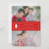Oh Christmas Tree | Holiday Photo Card Feestdagenkaart (Voorkant)