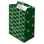 Oh Christmas Tree Little Debbie Cakes Gift Bag Medium Cadeauzakje (Voorkant Gekanteld)