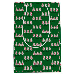Oh Christmas Tree Little Debbie Cakes Gift Bag Medium Cadeauzakje