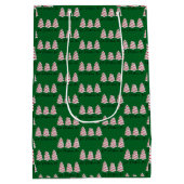 Oh Christmas Tree Little Debbie Cakes Gift Bag Medium Cadeauzakje (Achterkant)