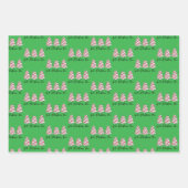 Oh Christmas Tree Little Debbie Cakes Gift Wrap Inpakpapier Vel (Voorkant)