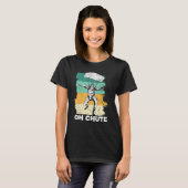 Oh Chute Skydiving Skydive Parachuting Parachute S T-shirt (Voorkant volledig)